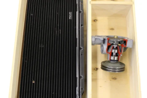 Учебный комплект промышленного оборудования Детали системы охлаждения