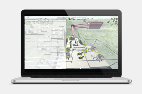 Комбинат по производству железорудных окатышей 3D